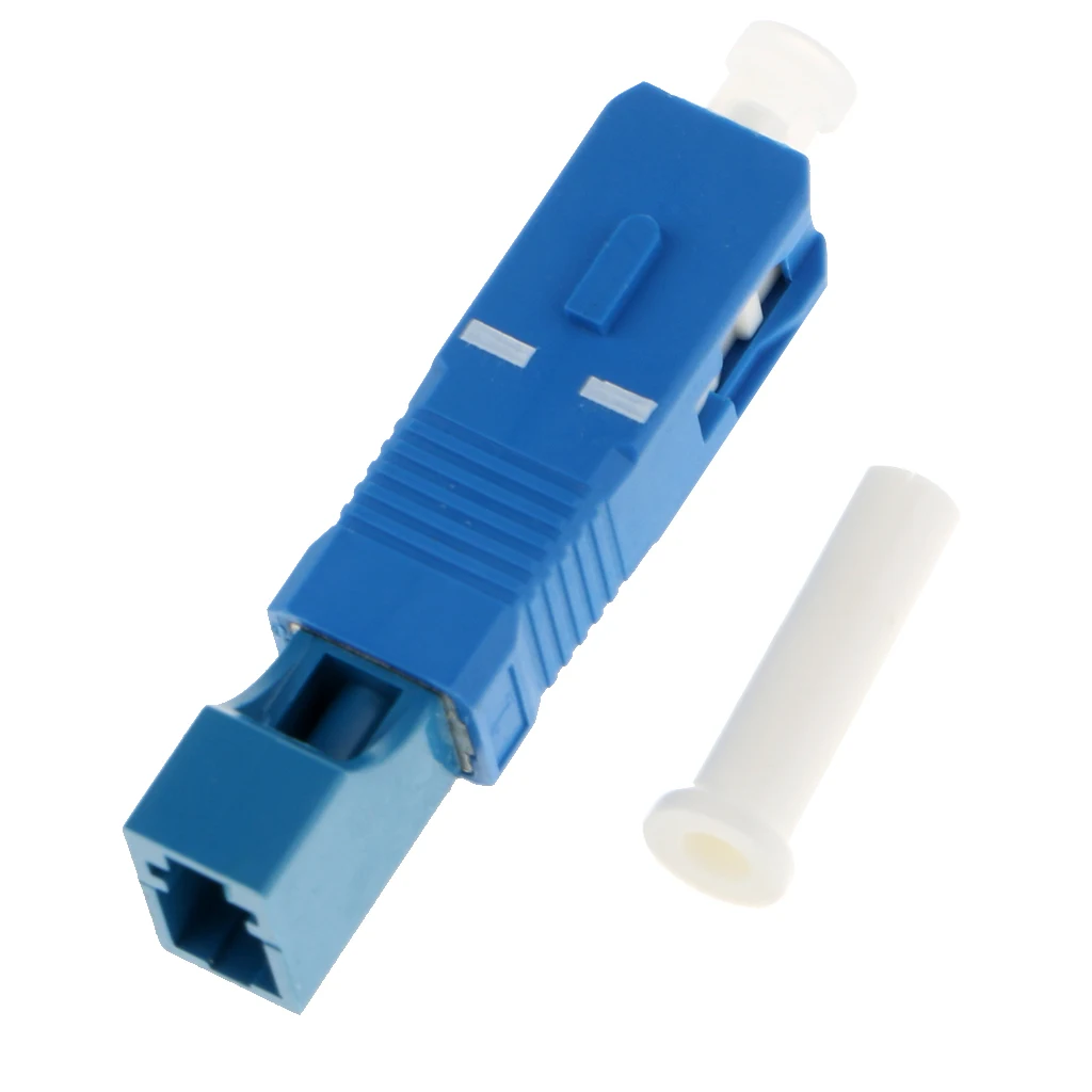 LC Female To SC Male Fiber Singlemode Simplex Adapter Converter