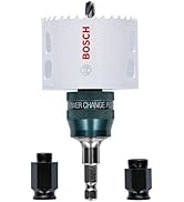 Bosch Professional Delik Testeresi Progressor for Wood &amp; Metal Starter Kit Set (Ahşap ve Metal, Ø 68 mm...
