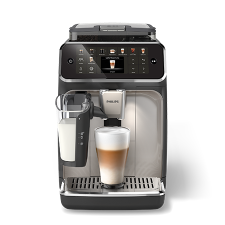 Philips 5500 LatteGo ile tek bir düğmeye dokunarak 20 sıcak ve soğuk içeceğin keyfini çıkarın