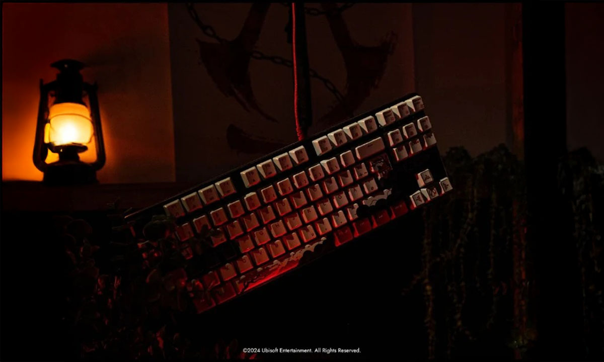 Assassin’s Creed Lisanslı Red Switch Klavye: LEXIP X Ubisoft Shadows