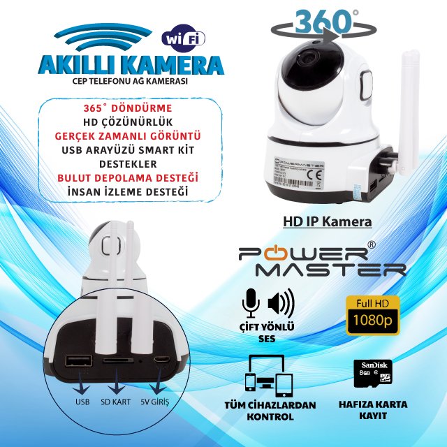 Powermaster Ev Otomasyon ve Güvenlik Kiti