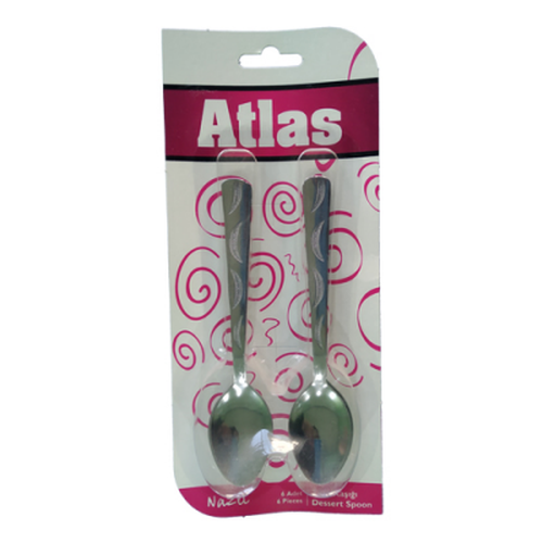 ANKAVERSE® 6 PARÇA METAL TATLI KAŞIK (5286)