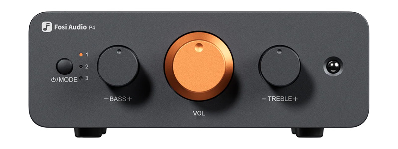 Fosi Audio P4: Front view