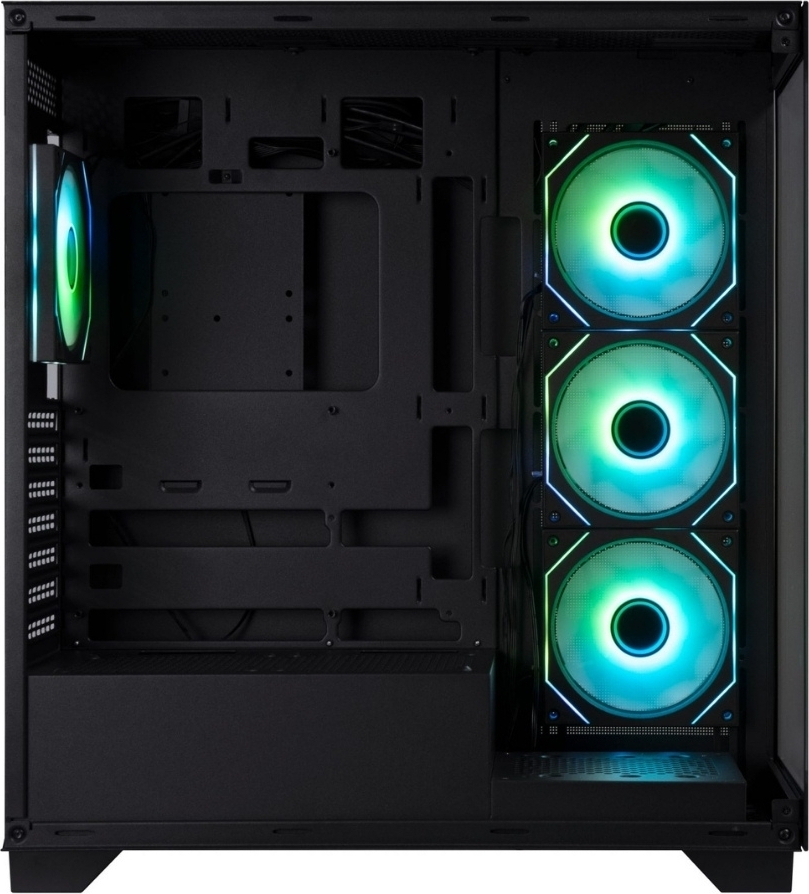 Bitfenix Ceto Premium Black 750W 80+ Bronze PSU 4x120mm FRGB Fan ATX Temperli Cam Siyah Gaming Kasa 