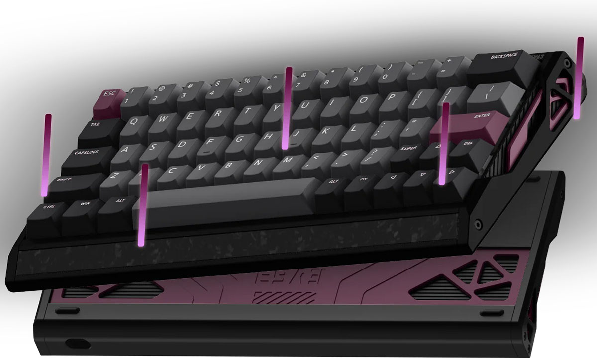 Iqunix Iqunıx EV63 Dark Purple %60 Magnetic x Pro Manyetik Fiyatı