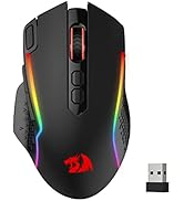 Redragon M810 Pro Kablosuz Oyun Faresi, 10000 DPI Kablolu/Oyuncu, Hızlı Ateş Düğmeli, 8...