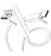 JSAUX USB-C to Mini HDMI Cable 3FT (NOT HDMI), Type-C to Mini HDM Right Angle 4K Cable (4K@30Hz/2...