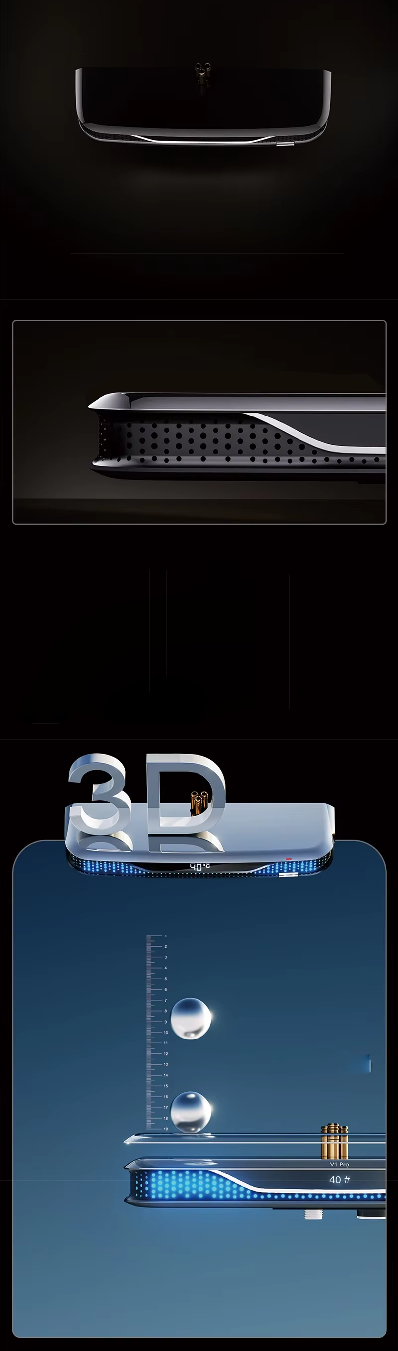 Piyano Panel - Antrasit Tasarım