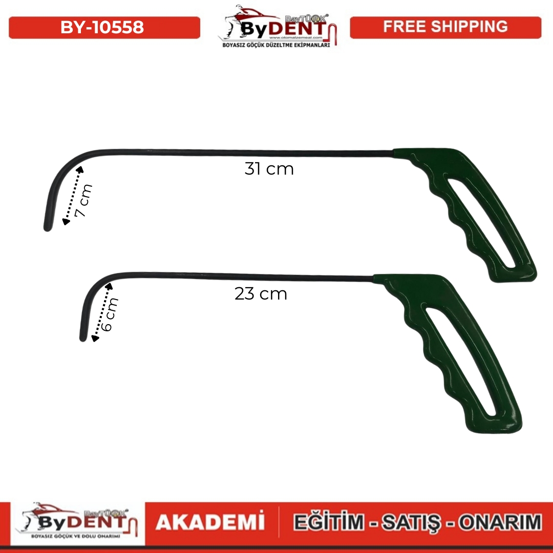 pdr, tools, göçük, düzeltme, kuşak arası, boyasız göçük, boyasız göçük düzeltme, pdr tools, otomalzemeal, bydent, göçük düzeltme ekipmanı,