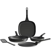 BergHOFF Leo tava seti, yapışmaz kaplamalı, spatula, 4 parçalı