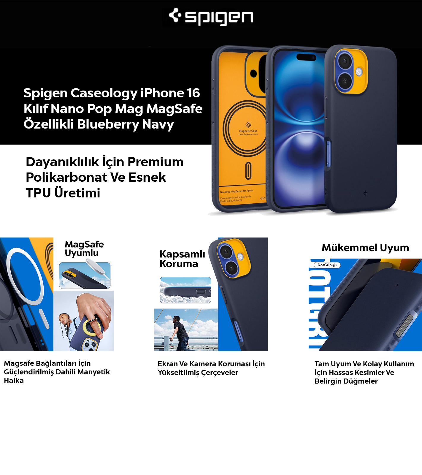 Spigen Kılıf Özellikleri