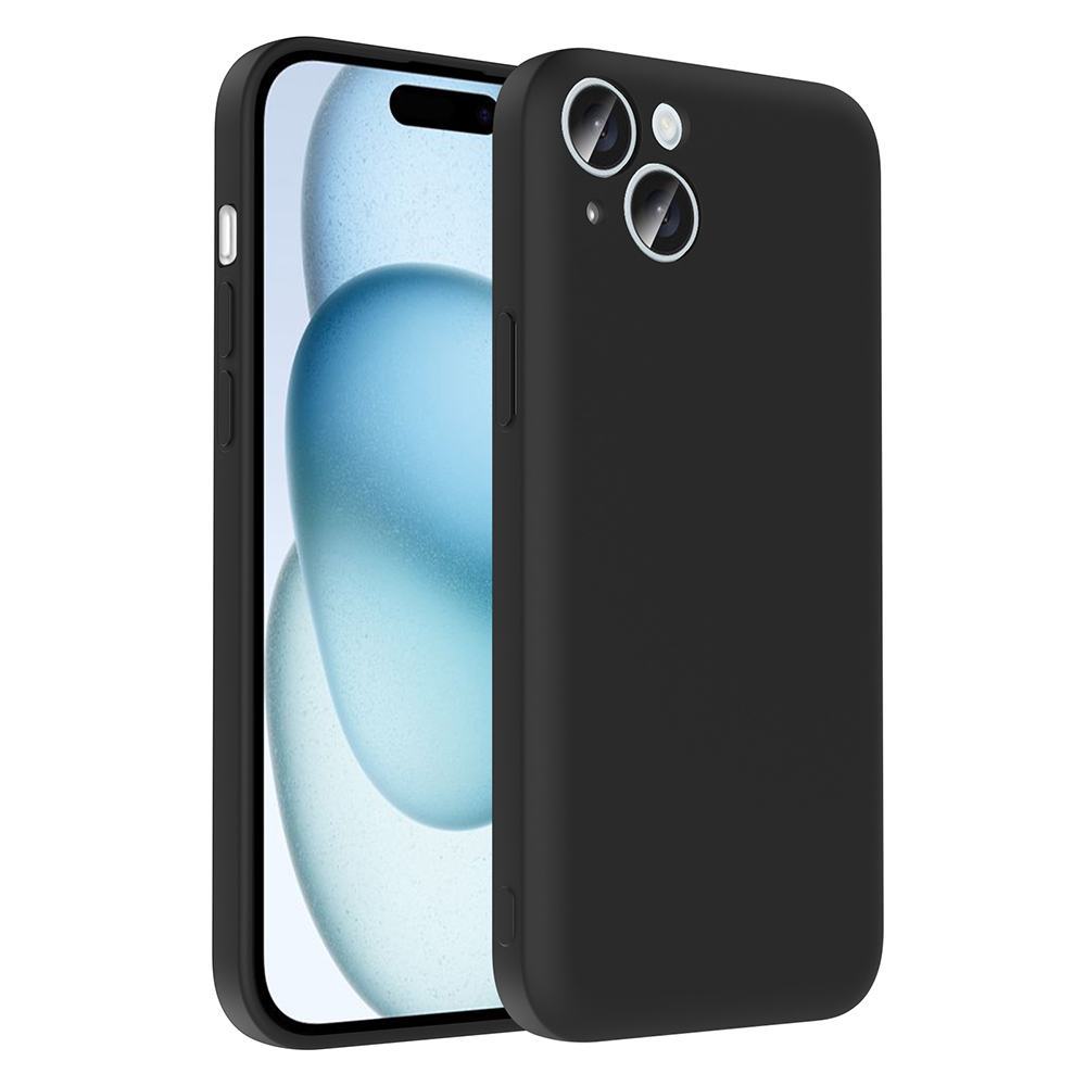 Apple iPhone 15 Kılıf Kamera Korumalı Kartlık Hazneli Zore Vitra Kapak - 4