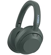 Sony kulak üstü kulaklık, koyu gri/siyah, kavisli tasarım, dolgulu kulaklık uçları ve ayarlanabilir kafa bandı.