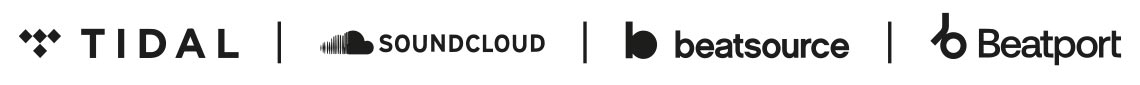 Streaming with Tidal, SoundCloud, Beatsource & Beatport