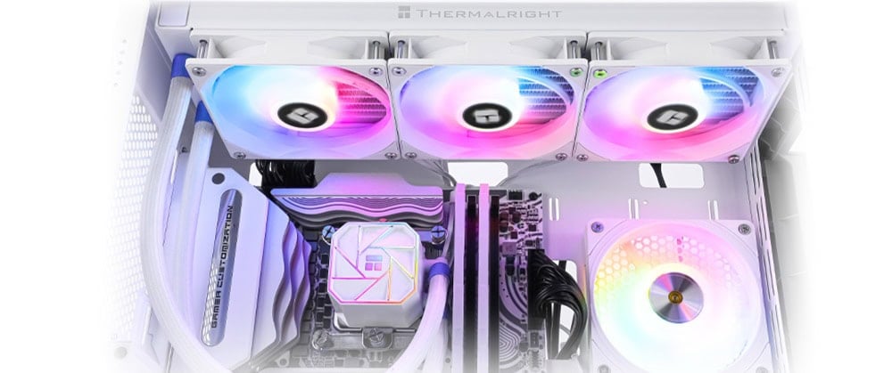 Thermalright Aqua Elite 360 White Argb V3 Soğutucu H4