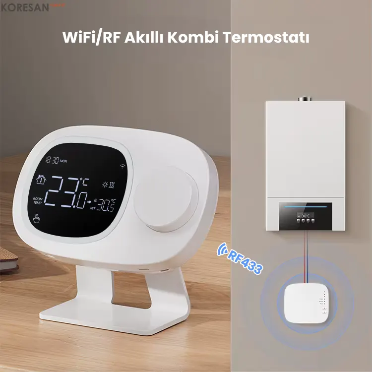 Tuya Wifi Kablosuz Kombi Termostatı