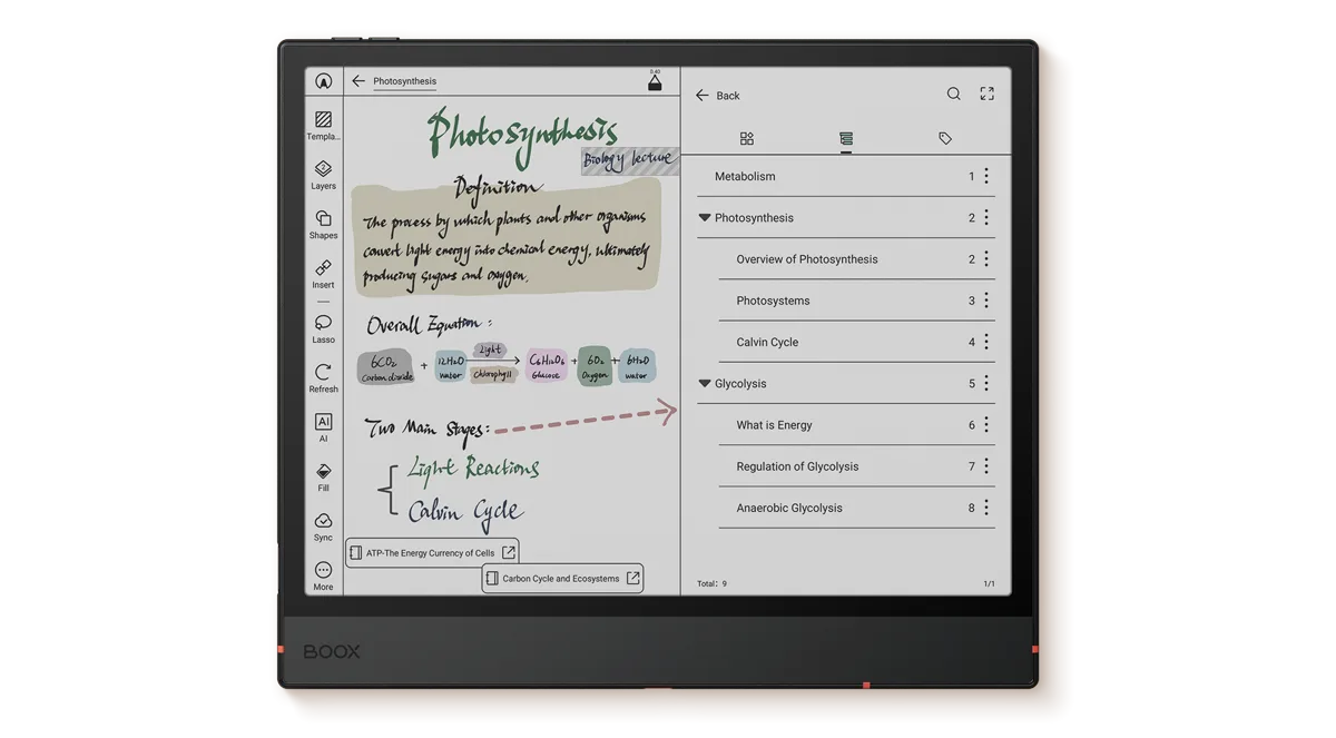 onyx boox note air5 c pen3 kalem ve not alma