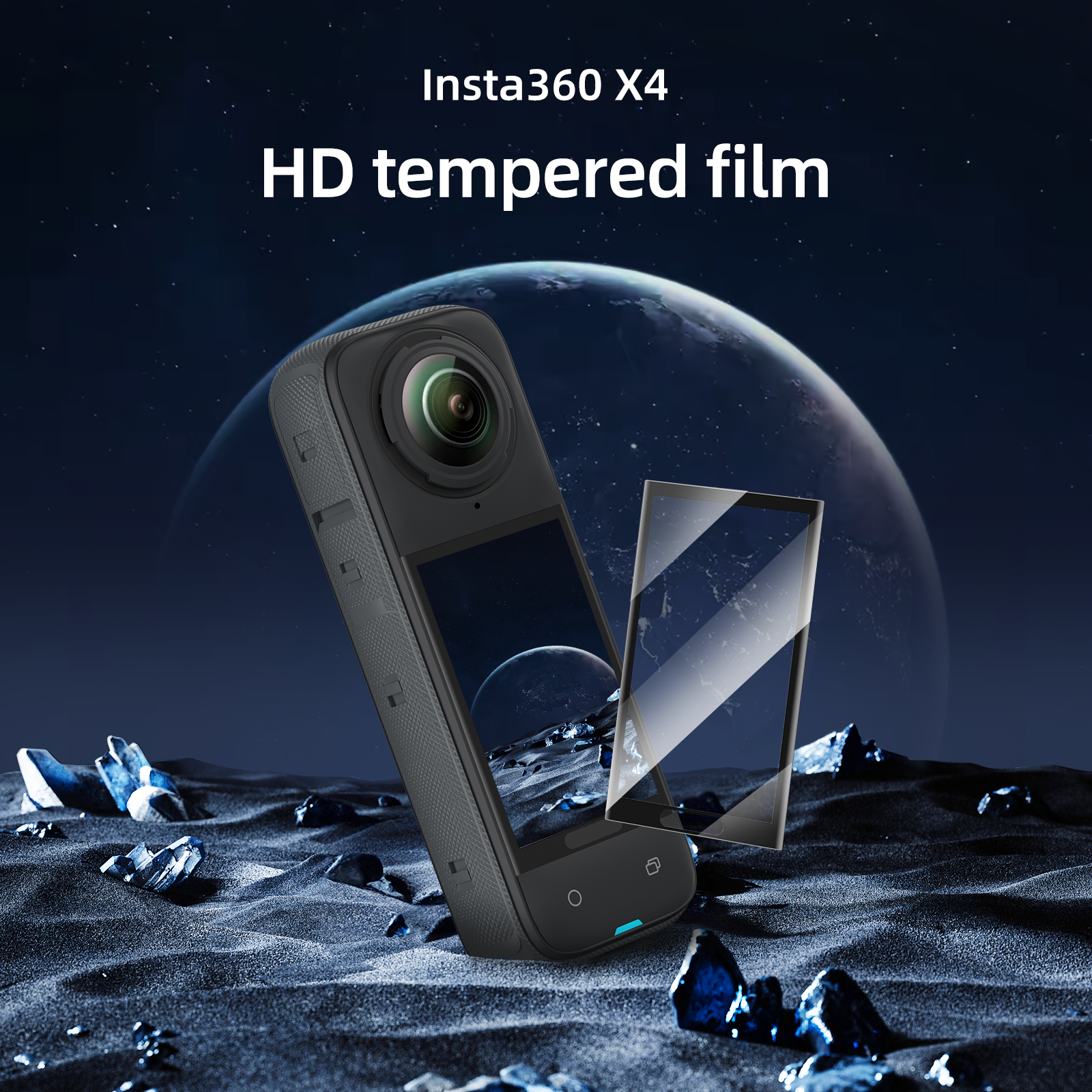 TELESIN Insta360 X5 X4 Ekran Koruyucu