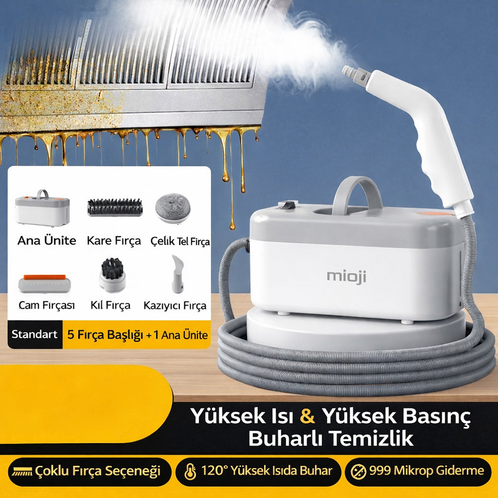 Mioji ST6 20 Saniyede Hızlı Buhar Çıkışı 5.5 Bar 1200W Fiyatı