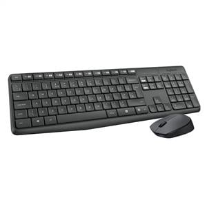 LOGITECH MK235 KABLOSUZ RUSÇA KLAVYE MOUSE SET-SİYAH