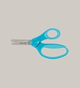 Fiskars çocuk makası, 6 yaşından itibaren, Uzunluk: 13 cm, sağ ve sol elini kullananlar için, metal bıçak/sanat...