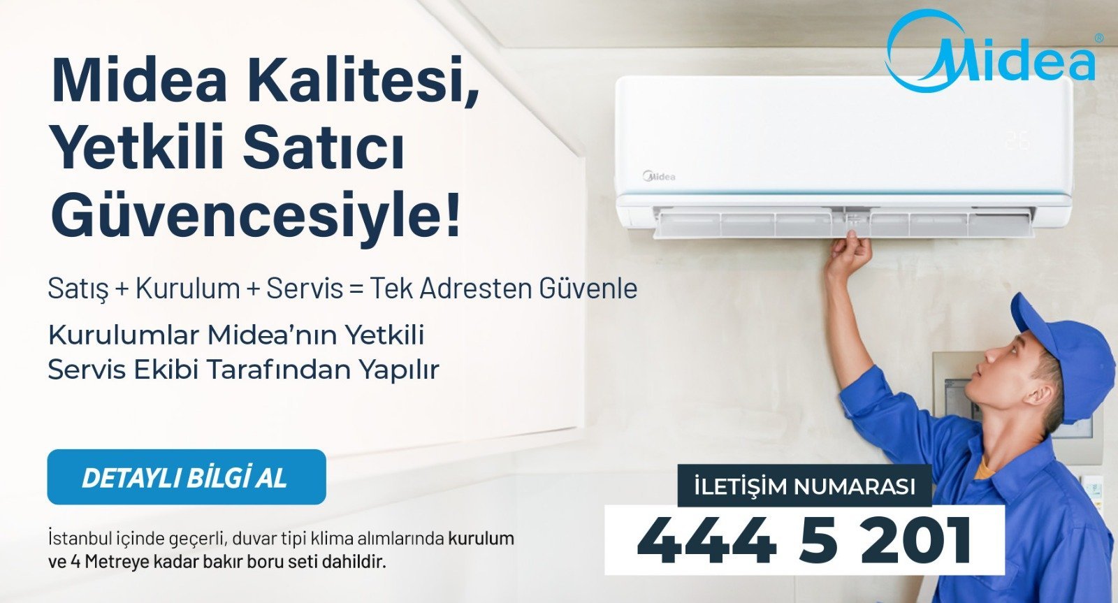 Midea Klima Alaska İklimlendirme Yetkili Resmi Satış