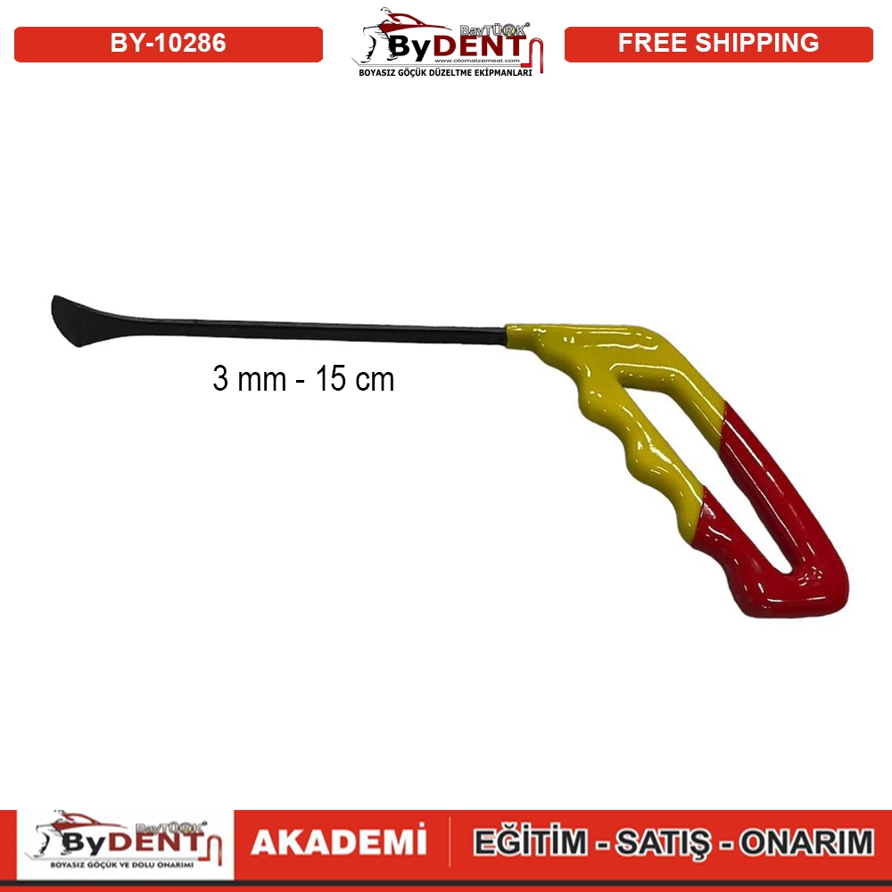 pdr, tools, göçük, düzeltme, kuşak arası, boyasız göçük, boyasız göçük düzeltme, pdr tools, otomalzemeal, bydent, göçük düzeltme ekipmanı,