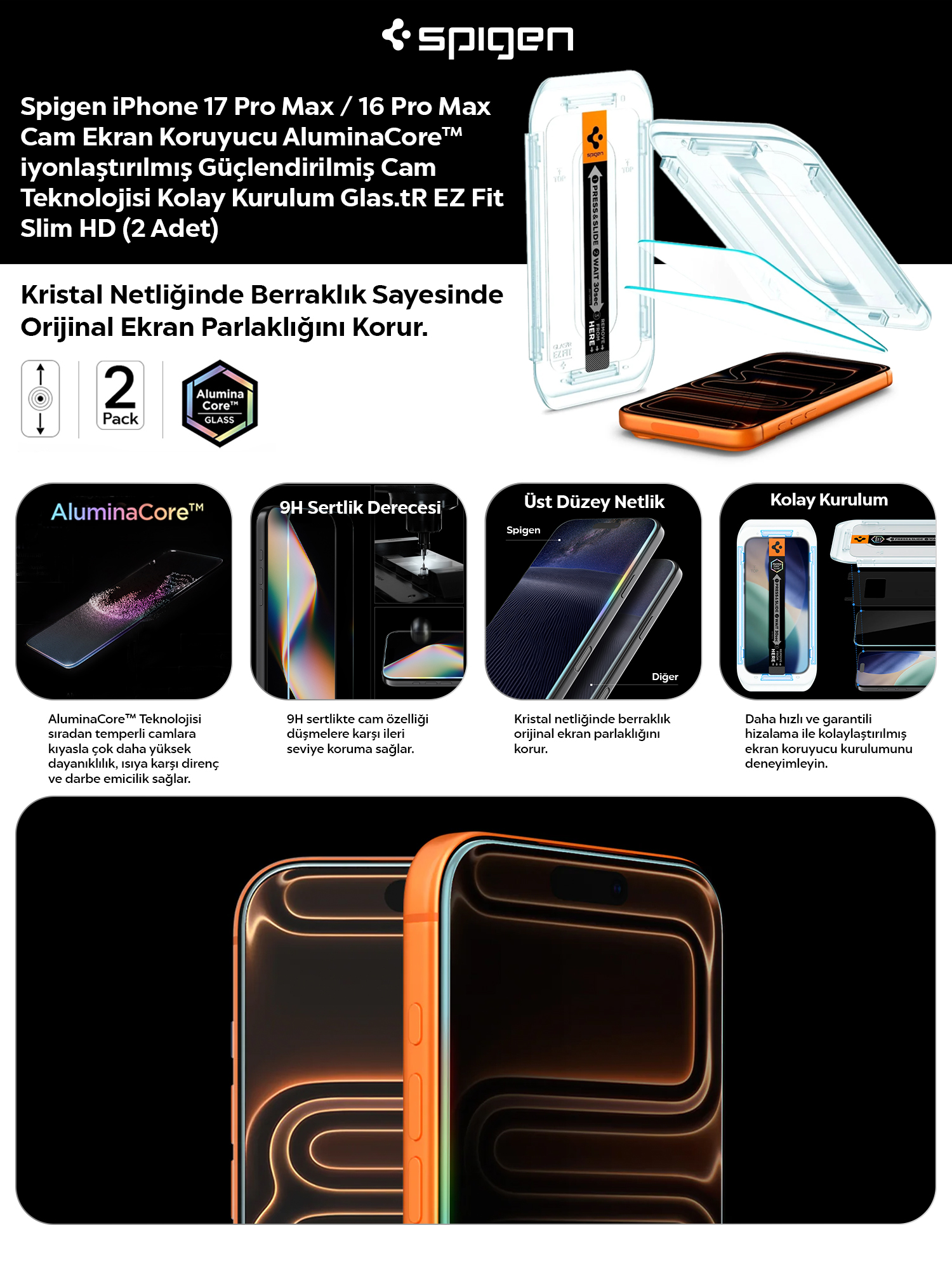 Ekran Koruyucu Bilgileri Başlık