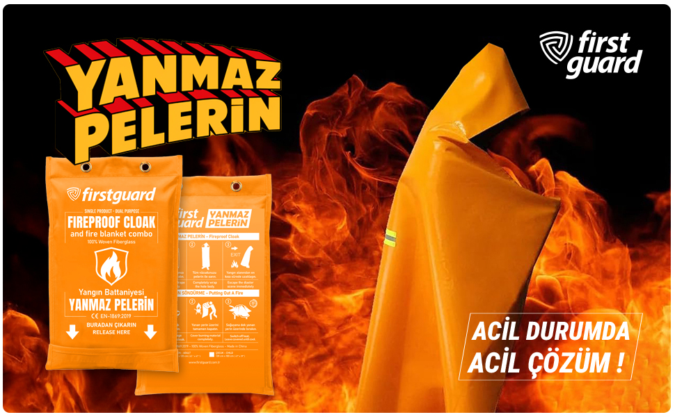 Firstguard Yanmaz Pelerin