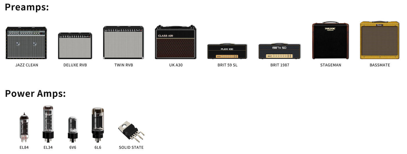 Preamp Seçenekleri