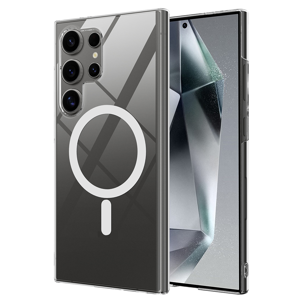 Galaxy S25 Ultra Kılıf Kamera Korumalı M-safe Sert PC Zore Porto Kapak - 1