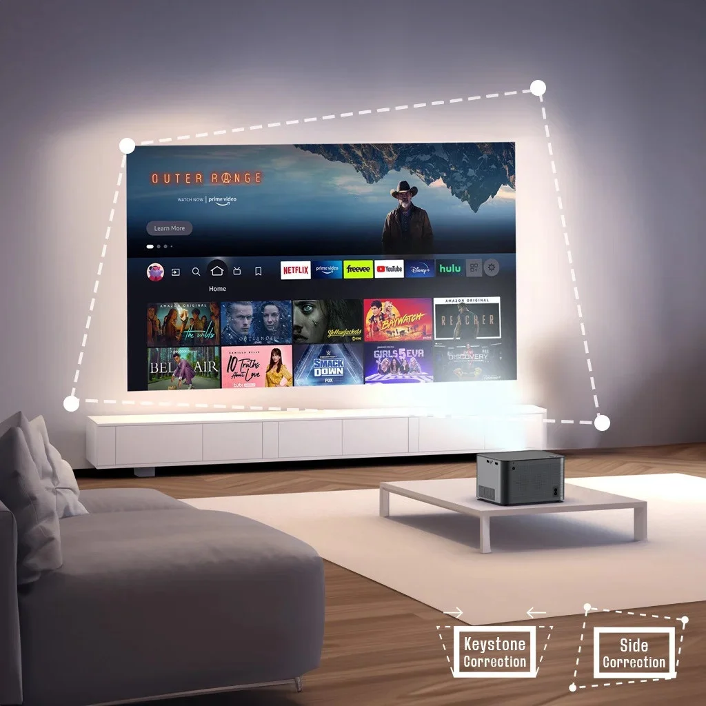 TopG Vision Ultra70 4K 550 ANSI Android TV Sinema Projeksiyonu