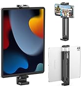 ULANZI iPad tutucu tripod, tablet tripod tutucu montaj adaptörü tripod standı müzik standı için...