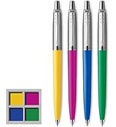 Parker Jotter Originals Tükenmez Kalem Koleksiyonu | Çeşitli Retro Yüzeyler | Orta Nokta | Siyah...