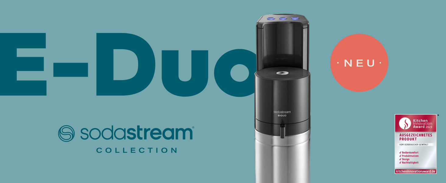 SodaStream E-DUO, SodaStream, soda makinesi, E-DUO,