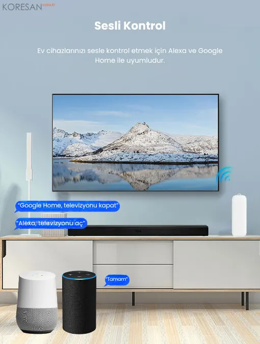 ZIR-100 Tuya Zigbee Pilli IR Kumanda sesli kontrol ve Alexa Google Home uyumu