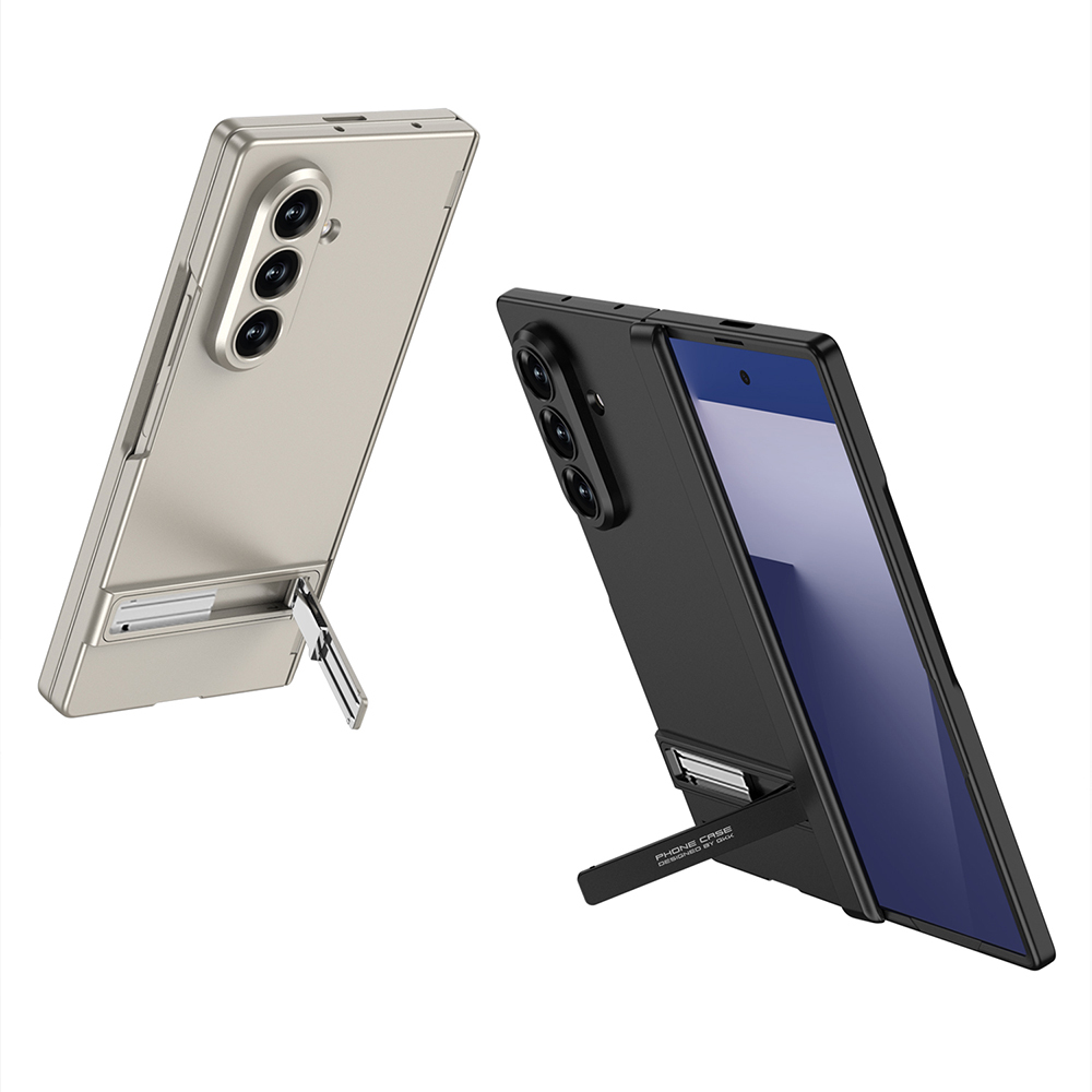 Galaxy Z Fold 7 Kılıf Zore Kıpta Standlı Kapak - 8