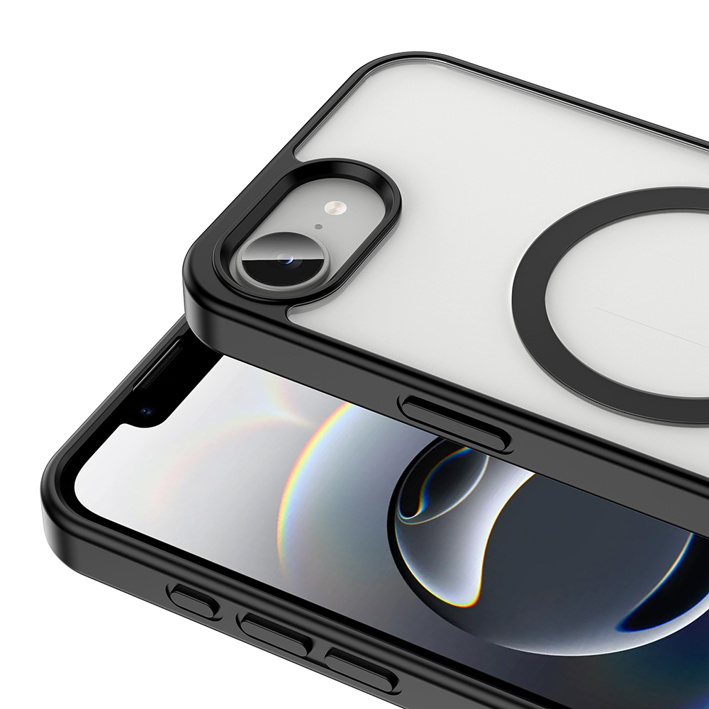 Apple iPhone 16E Kılıf M-safe Wireless Şarj Özellikli Silikon Zore Ege Kapak - 4