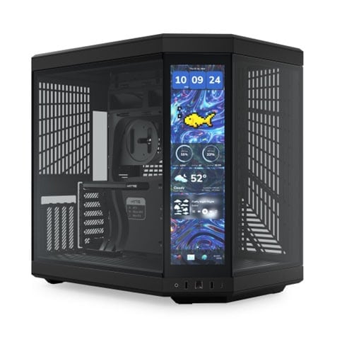 Hyte Y70 Touch Pitch Black Kasa H3