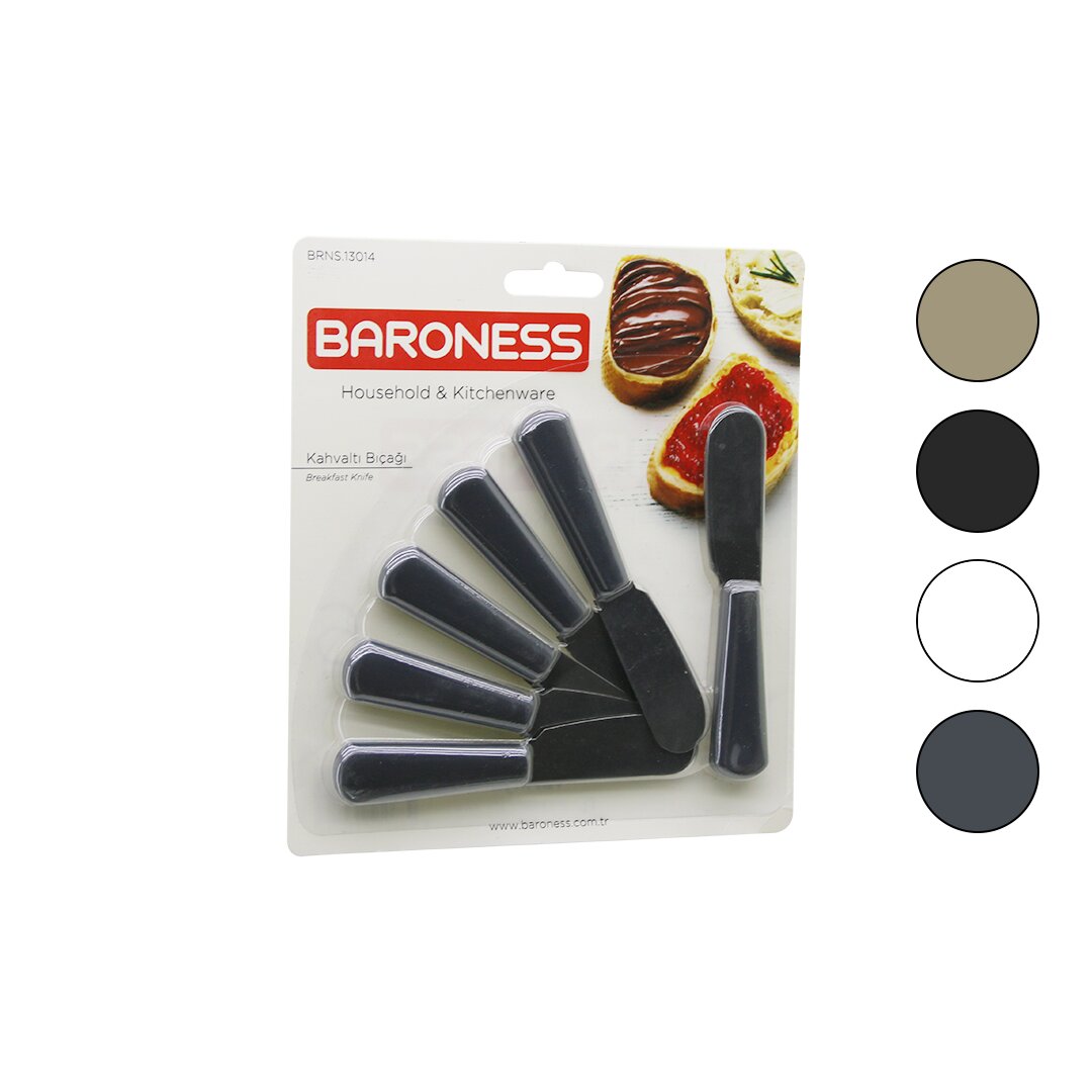 ANKAVERSE 6pcs kahvaltı ve tereyağı seti 11cm