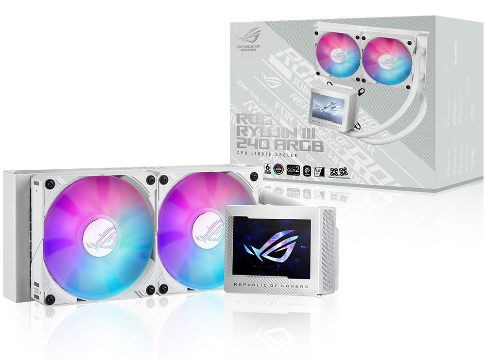 ROG RYUJIN III 240 ARGB White Edition