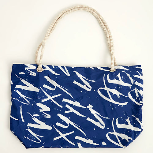 Plaj çantası hediyesi - Lacivert mayo seti