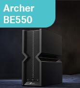 TP-Link Archer BE550, BE9300 Tri-Band Wi-Fi 7 Router, Fiber Destekli, 5× 2.5 Gbps Port, 6GHz 160 ...