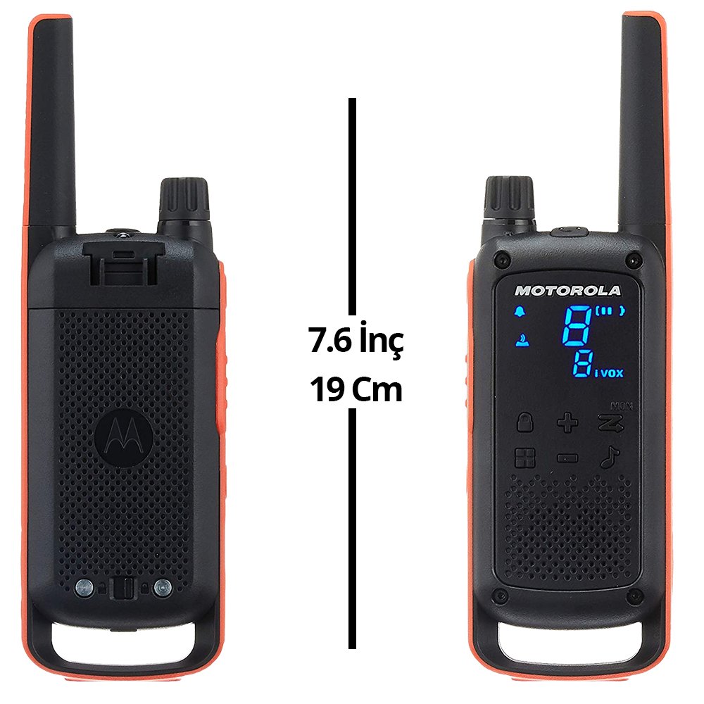 Motorola TLKR-T82 TALKABOUT PMR El Telsizi Özellikleri