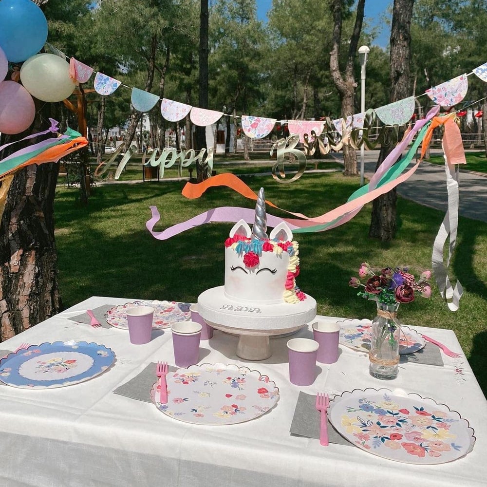meri meri english garden teması
