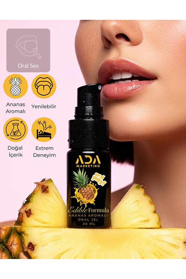 Ada Marketing OralPlay Yenilebilir Aromalı Masaj Jeli