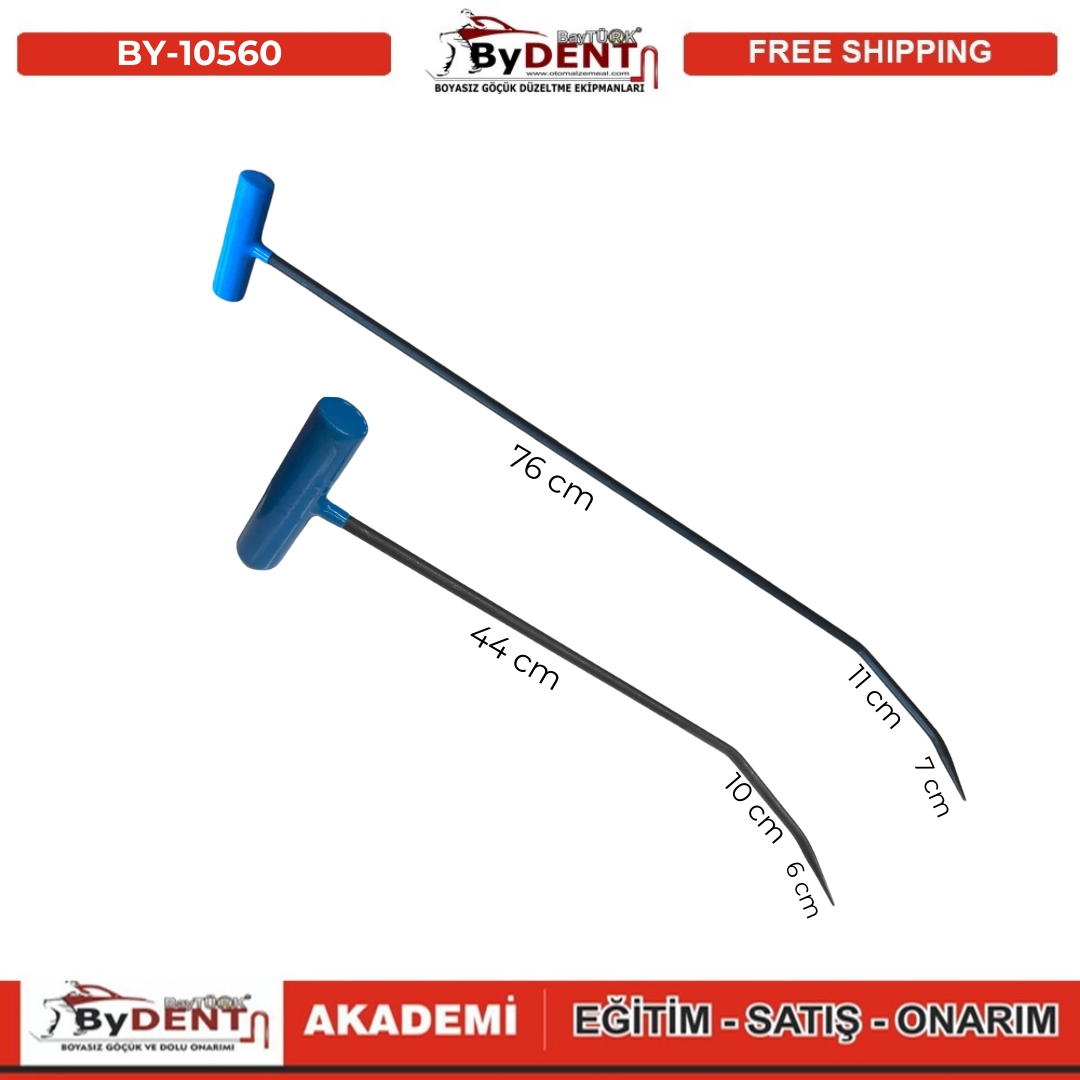 pdr, tools, göçük, düzeltme, kuşak arası, boyasız göçük, boyasız göçük düzeltme, pdr tools, otomalzemeal, bydent, göçük düzeltme ekipmanı,