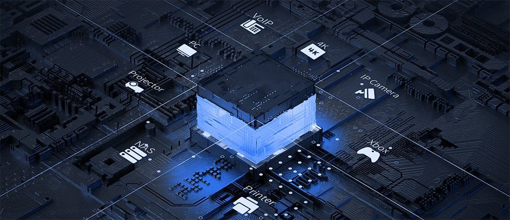 Tenda TEG1016m 16 Port 10/100/1000 Gigabit Switch