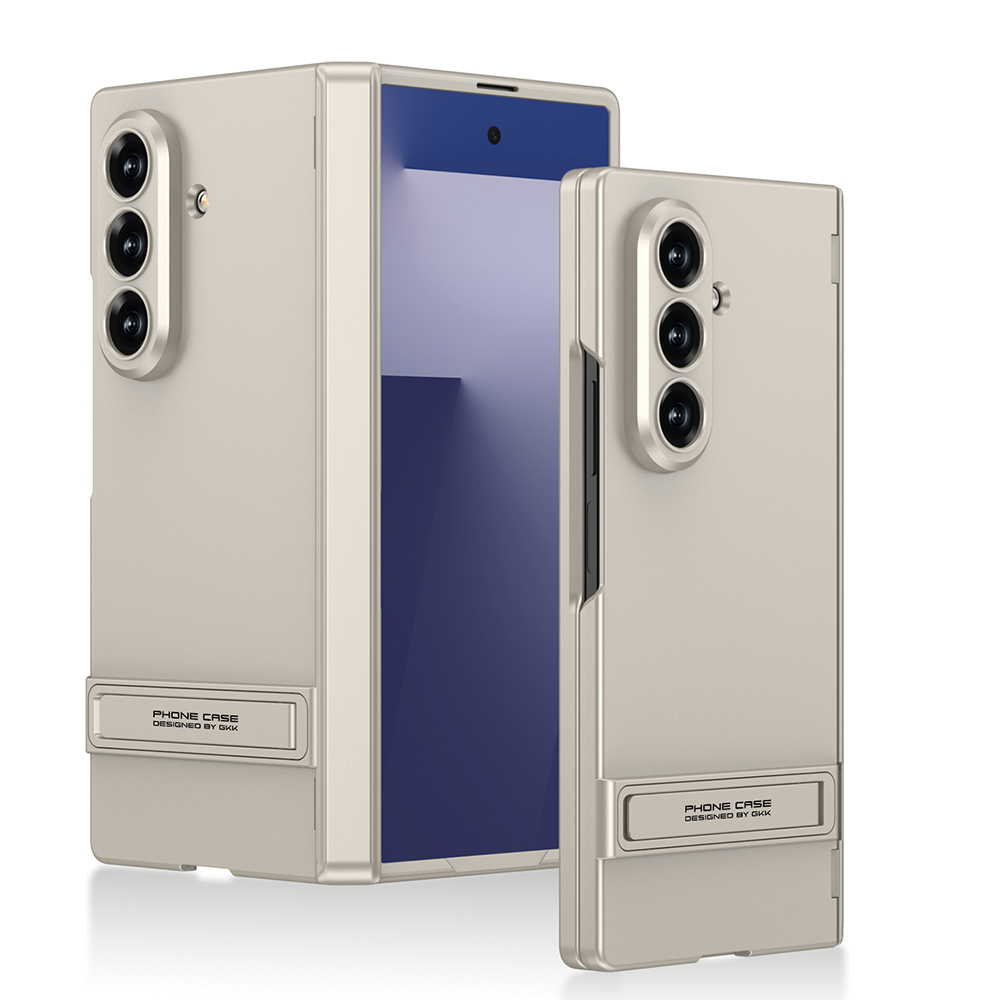 Galaxy Z Fold 7 Kılıf Zore Kıpta Standlı Kapak - 2