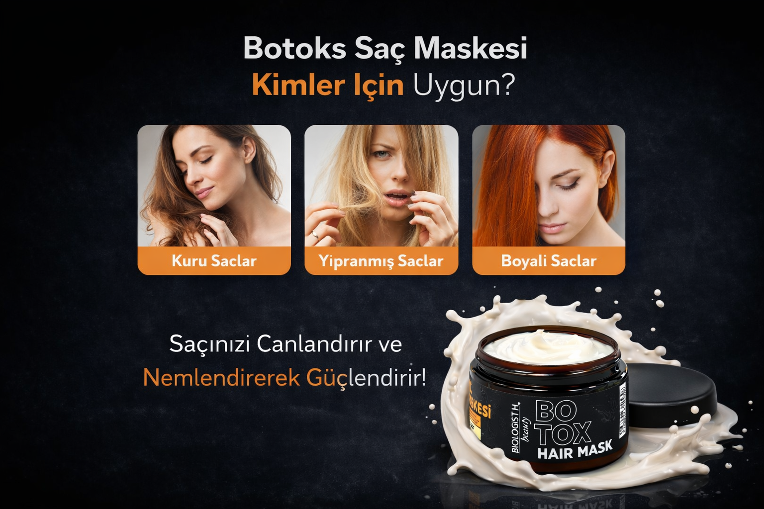 Biologist.H Beauty Botoks Etkili Saç Maskesi